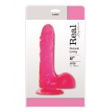 Dildo-JELLY DILDO REAL RAPTURE PINK 8""""""""