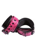 Kajdanki-SINFUL ANKLE CUFFS PINK