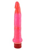 Masażer/anal-JELLY ANAL SLIM JIM VIBRATOR PINK