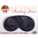 Maska-FF SATIN LOVE MASK - BLACK