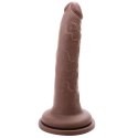 Me You Us Silicone Ultra Cock Caramel 7in