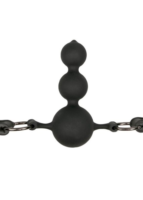 Knebel-Ball Gag With Silicone Beads Knebel-Ball Gag With Silicone Beads