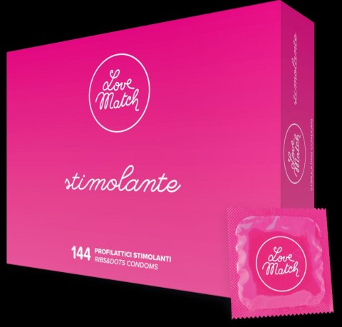 Prezerwatywy-Love Match Stimolante - 144 pack Prezerwatywy-Love Match Stimolante - 144 pack