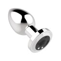 Metalowy korek analny sterowany pilotem.Rechargeable Butt Plug Vibrator USB 10 Functions - Silver Metalowy korek analny sterowany pilotem.Rechargeable Butt Plug Vibrator USB 10 Functions - Silver