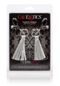 Playful Tassels Nipple Clamps Silver