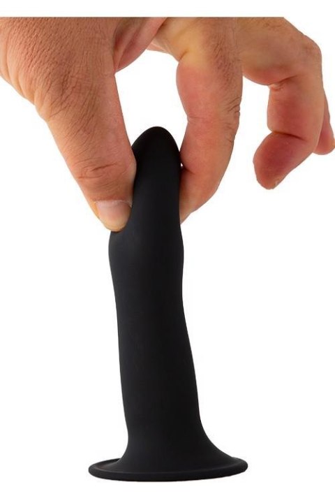 SOLID LOVE PREMIUM DILDO 5INCH, BLACK SOLID LOVE PREMIUM DILDO 5INCH, BLACK