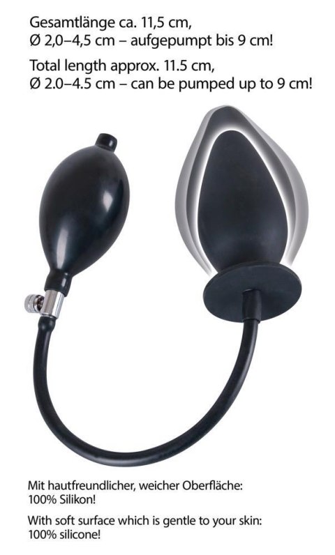 Plug-True Black Anal Plug Plug-True Black Anal Plug
