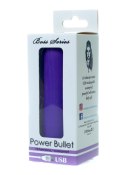 Power Bullet USB 10 functions Glossy Matte Purple