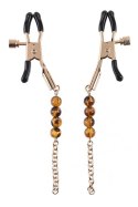 SPORTSHEETS AMBER BEADED NIPPLE CLAMPS SPORTSHEETS AMBER BEADED NIPPLE CLAMPS