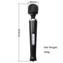 Stymulator-Magic Massager Wand Cable 110-240V White 10 Function Stymulator-Magic Massager Wand Cable 110-240V White 10 Function