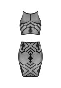 Bielizna-K101 top i spódnica S/M/L Bielizna-K101 top i spódnica S/M/L