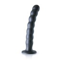 Beaded Silicone G-Spot Dildo - 8'' / 20,5 cm