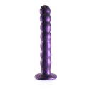 Beaded Silicone G-Spot Dildo - 8'' / 20,5 cm