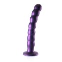 Beaded Silicone G-Spot Dildo - 8'' / 20,5 cm