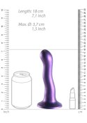 Ultra Soft Silicone Curvy G-Spot Dildo - 7'' / 17 cm