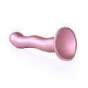 Ultra Soft Silicone Curvy G-Spot Dildo - 7'' / 17 cm