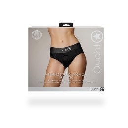 Vibrating Strap-on High-cut Brief - XS/S