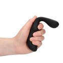 Pointed Vibrating Prostate Massager with Remote Control - Black