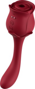Wibrująca różyczka z masażerem - Blossom red