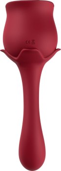 Wibrująca różyczka z masażerem - Blossom red