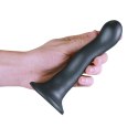 Ultra Soft Silicone Curvy G-Spot Dildo - 7'' / 17 cm