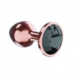 Plug-Butt Plug Diamond Jet Shine L Rose Gold