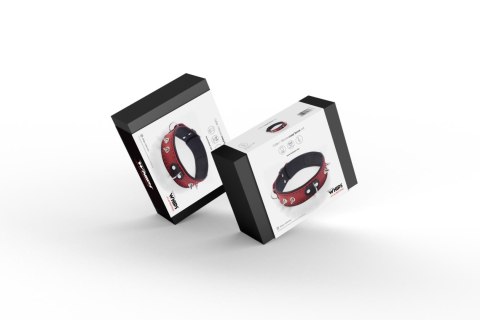 Obroża- Collar Crazy Horse Red, Big Obroża- Collar Crazy Horse Red, Big