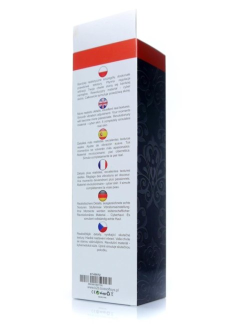 Wibrator-Real Skin - Black Wibrator-Real Skin - Black
