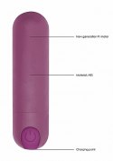 10 Speed Rechargeable Bullet - Purple