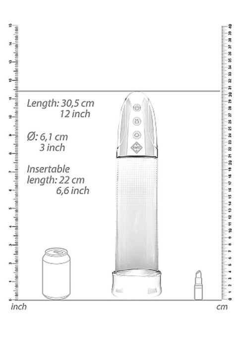Automatic Rechargeable Luv Pump - Transparent Automatic Rechargeable Luv Pump - Transparent