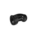 Model 27 - Ultra Soft Silicone Chastity Cage - Black