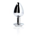 Round Gem Butt Plug - Large Round Gem Butt Plug - Large