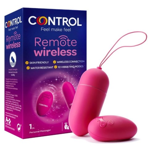 Control Remote Wireless - wibrujące jajko na pilot