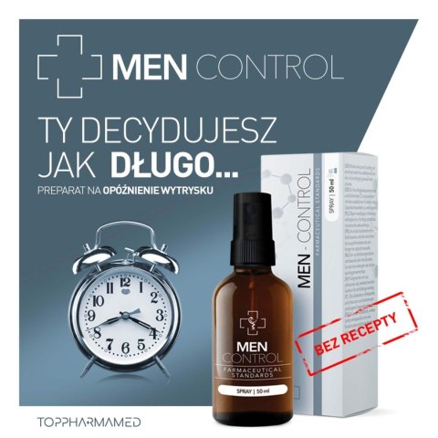 KONTROLA NAD WYTRYSKIEM-MEN - CONTROL spray 50 ml KONTROLA NAD WYTRYSKIEM-MEN - CONTROL spray 50 ml