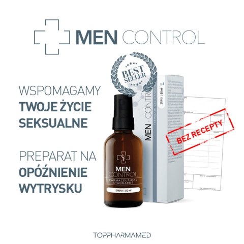 KONTROLA NAD WYTRYSKIEM-MEN - CONTROL spray 50 ml KONTROLA NAD WYTRYSKIEM-MEN - CONTROL spray 50 ml