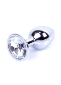 Plug-Jewellery Silver PLUG- Clear