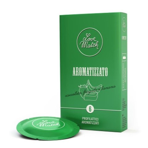 Prezerwatywy-Love Match Arromatizato - 6 pcs pack Prezerwatywy-Love Match Arromatizato - 6 pcs pack
