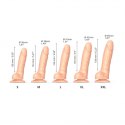 SLIDING SKIN REALISTIC DILDO VANILLA M SLIDING SKIN REALISTIC DILDO VANILLA M
