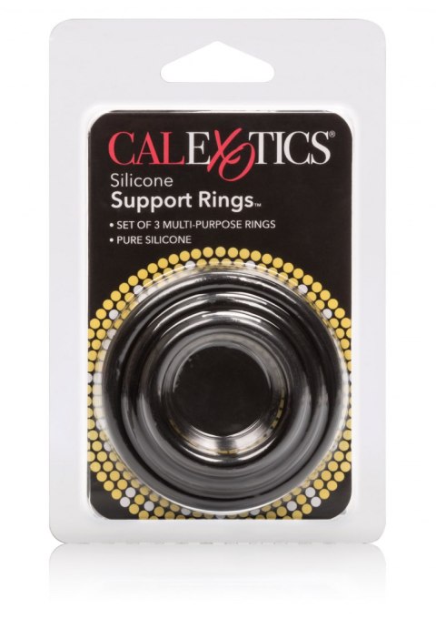 Pierścień-SILICONE SUPPORT RINGS BLACK Pierścień-SILICONE SUPPORT RINGS BLACK