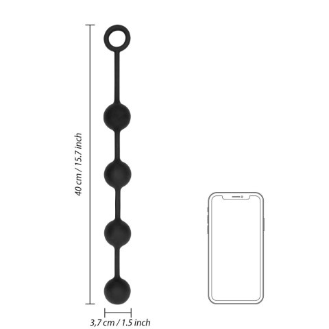 Silicone Anal Balls - Medium Silicone Anal Balls - Medium