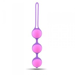 Kulki-Palline Vaginali Bi-Balls Triple Purple