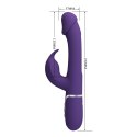 PRETTY LOVE - Kampas dark Purple, 7 vibration functions 4 licking settings PRETTY LOVE - Kampas dark Purple, 7 vibration functions 4 licking settings