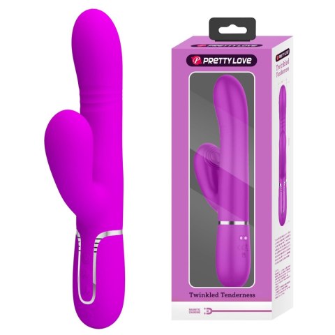PRETTY LOVE - Mariana Purple, 7 vibration functions 7 thrusting settings, 4 rolling functions, 4 nodding functions PRETTY LOVE - Mariana Purple, 7 vibration functions 7 thrusting settings, 4 rolling functions, 4 nodding functions