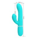 PRETTY LOVE - Mariana light blue, 7 vibration functions, 7 thrusting settings, 4 rolling functions, 4 nodding functions PRETTY LOVE - Mariana light blue, 7 vibration functions, 7 thrusting settings, 4 rolling functions, 4 nodding functions