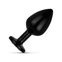 Anal Collection - Butt Plug M - Black/Silver