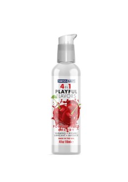 4 In 1 Lubricant with Poppin Wild Cherry Flavor - 4 fl oz / 118 ml