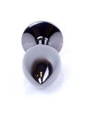 Plug-Jewellery Dark Silver PLUG- Black