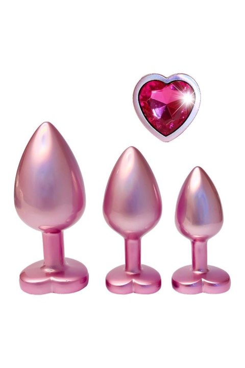 GLEAMING LOVE MATTE PINK PLUG SET GLEAMING LOVE MATTE PINK PLUG SET