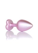 Plug-Jewellery Pearl Pink Heart PLUG- Clear M Plug-Jewellery Pearl Pink Heart PLUG- Clear M