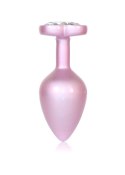 Plug-Jewellery Pearl Pink Heart PLUG- Clear M Plug-Jewellery Pearl Pink Heart PLUG- Clear M